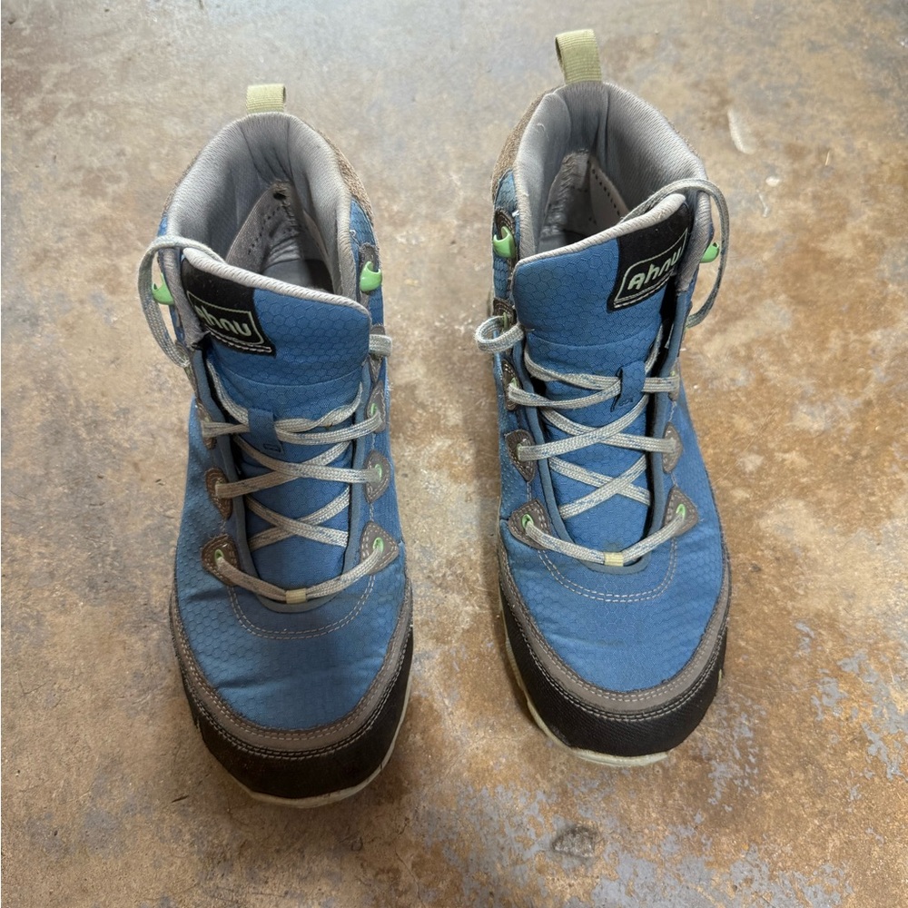 Ahnu Women’s Blue Hiking Shoes